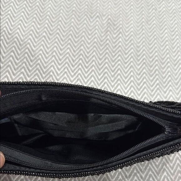 Preston & York Elegant Black Beaded Small Women's Bag - Picture 5 of 5